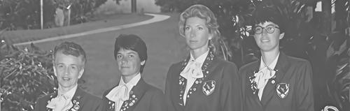 Dora Caiuby Nardy, Maria Alice Gonzalez, Elizabeth Nickhorn, Cristina Schmitt